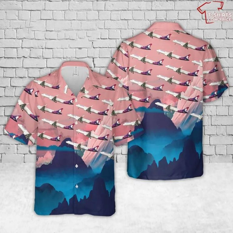 Airplanes Cotton Aloha Men Shirt