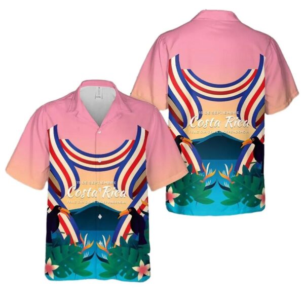 Costa Rica Independence Day Hawaiian Shirt Outfit Costa Rica Independence Day Hawaiian Shirt Outfit