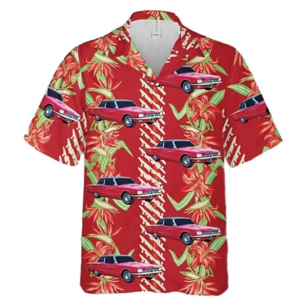 120 Ford Thunderbird Landau 4th Generation (1966) Hawaiian Shirt Man 120 Ford Thunderbird Landau 4th Generation (1966) Hawaiian Shirt Man
