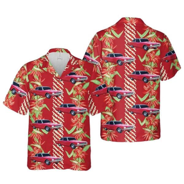 120 Ford Thunderbird Landau 4th Generation (1966) Hawaiian Shirt Man 120 Ford Thunderbird Landau 4th Generation (1966) Hawaiian Shirt Man