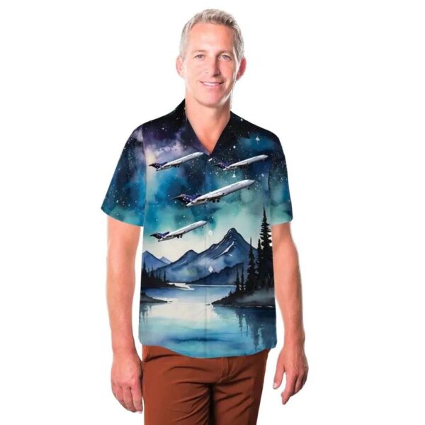 Ansett Boeing 727-277 Hawaiian Shirt For Men And Women