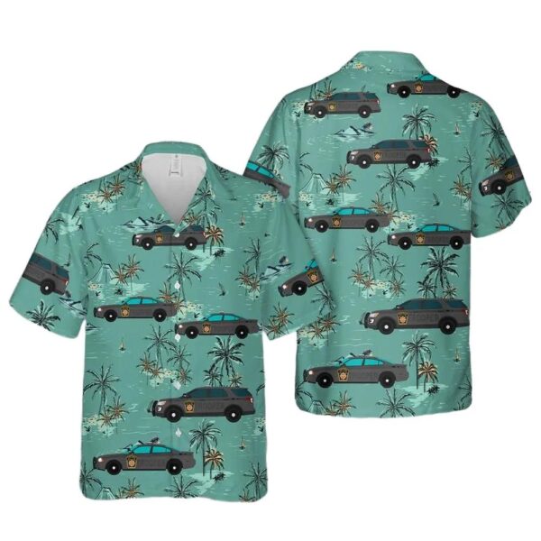 Pennsylvania State Police Vehicle Cheap Hawaiian Shirt Pennsylvania State Police Vehicle Cheap Hawaiian Shirt