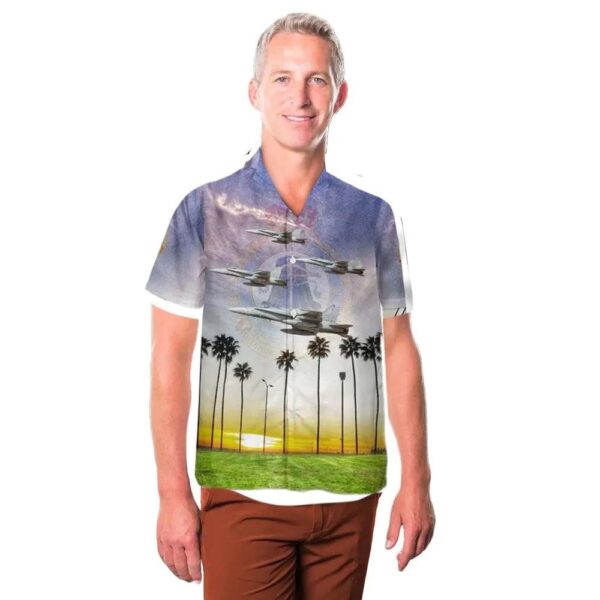 Royal Canadian Air Force (rcaf) 409 Squadron Cf-188m Hawaiian Shirt Cheap