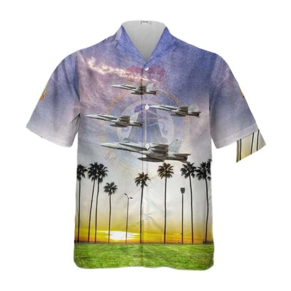 Royal Canadian Air Force (rcaf) 409 Squadron Cf-188m Hawaiian Shirt Cheap