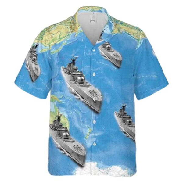Royal New Zealand Navy Hmnzs Otago (f111) Hawaiian Shirt Cheap Royal New Zealand Navy Hmnzs Otago (f111) Hawaiian Shirt Cheap