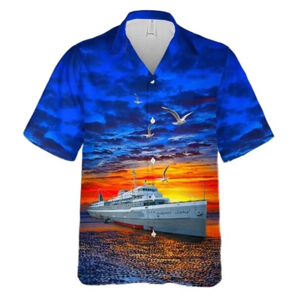 Ss Milwaukee Clipper Hawaiian Shirt Cheap