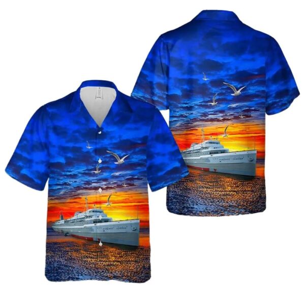 Ss Milwaukee Clipper Hawaiian Shirt Cheap