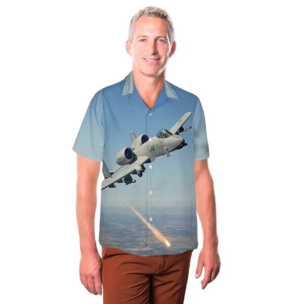 Us Air Force A-10c Thunderbolt Ii 122nd Fighter Wing Hawaiian Shirt Man Us Air Force A-10c Thunderbolt Ii 122nd Fighter Wing Hawaiian Shirt Man