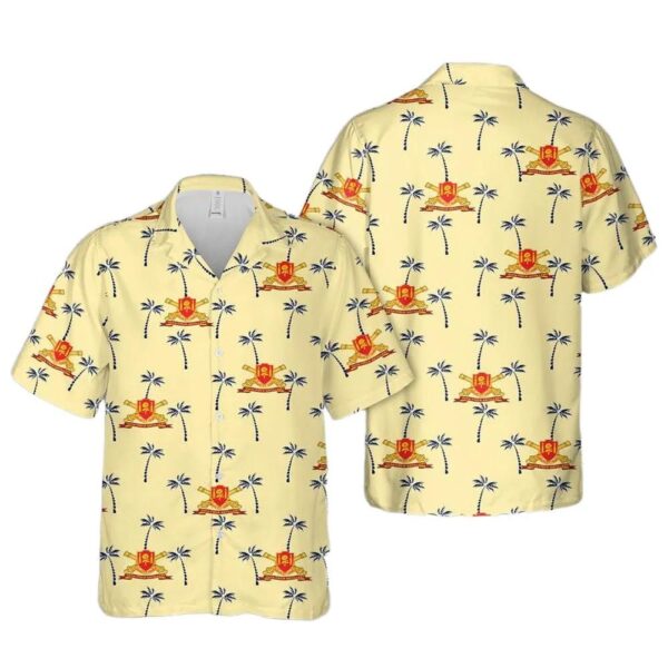 Us Army – 29th Field Artillery W Br – Ribbon Hawaiian Shirt Man Us Army – 29th Field Artillery W Br – Ribbon Hawaiian Shirt Man