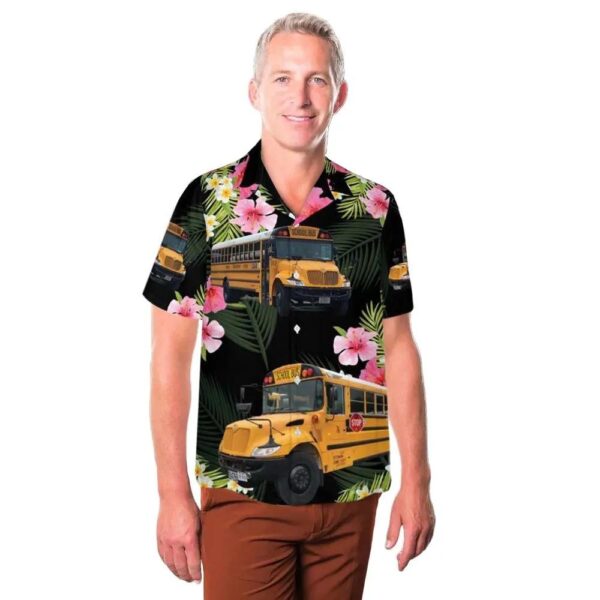 Us School Bus Driver Hawaiian Shirt Man Us School Bus Driver Hawaiian Shirt Man