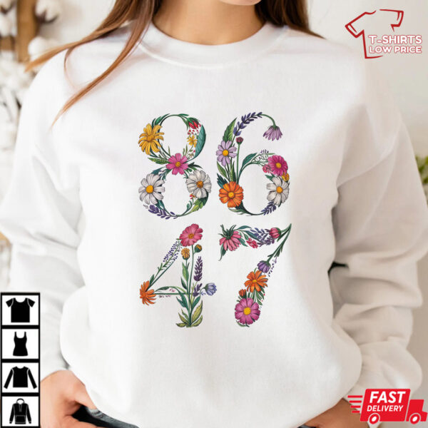 Floral 8647 Anti-Trump Shirt