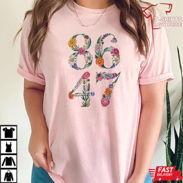 Floral 8647 Anti-Trump Shirt