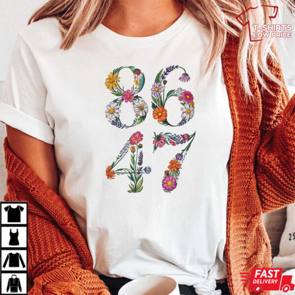 Floral 8647 Anti-Trump Shirt