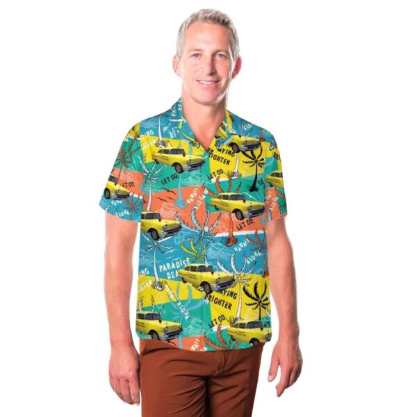 1957 Chevrolet Toronto Police Car Cheap Hawaiian Shirt 1957 Chevrolet Toronto Police Car Cheap Hawaiian Shirt