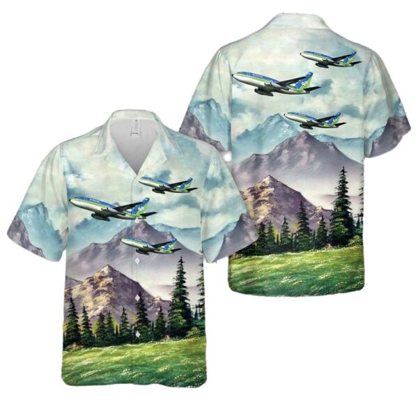 Air Florida Boeing 737-222 Hawaiian Shirt Man Air Florida Boeing 737-222 Hawaiian Shirt Man