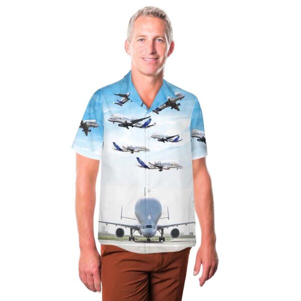 Airbus Beluga XL (Airbus A330-700L) Hawaiian Shirt Cheap Airbus Beluga XL (Airbus A330-700L) Hawaiian Shirt Cheap