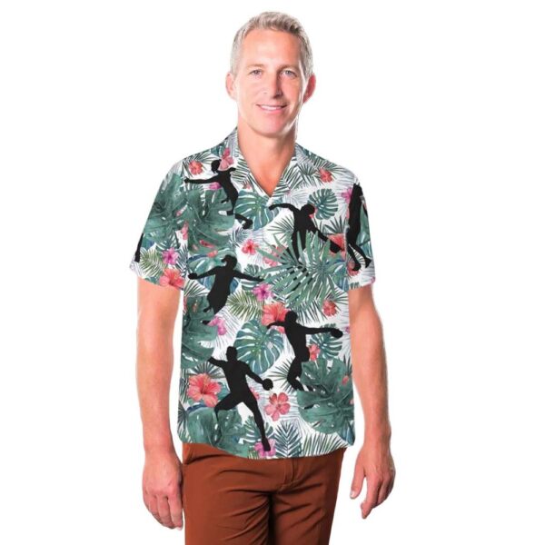 Discus Silhouette Hawaiian Shirt Cheap Discus Silhouette Hawaiian Shirt Cheap