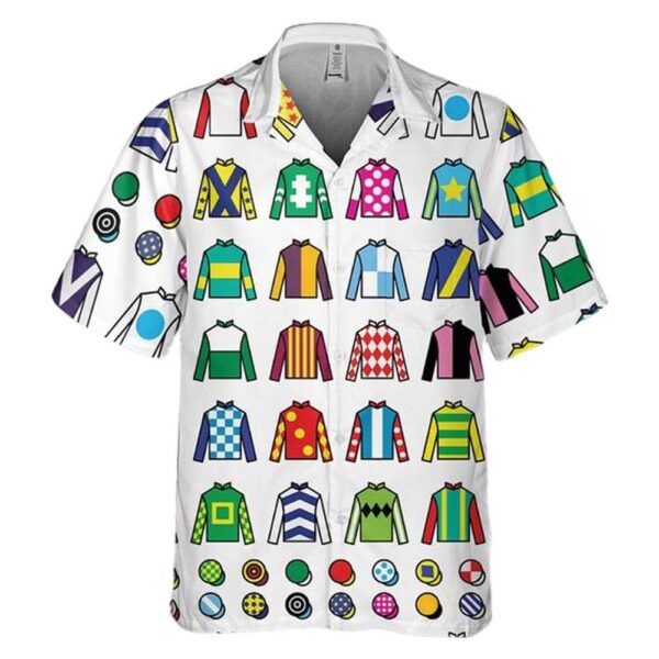 Jockey silks Horse racing Pocket Cheap Hawaiian Shirt Jockey silks Horse racing Pocket Cheap Hawaiian Shirt