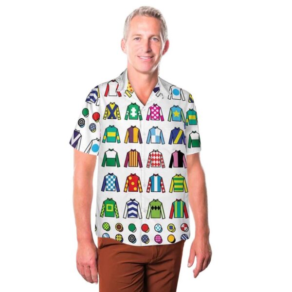 Jockey silks Horse racing Pocket Cheap Hawaiian Shirt Jockey silks Horse racing Pocket Cheap Hawaiian Shirt