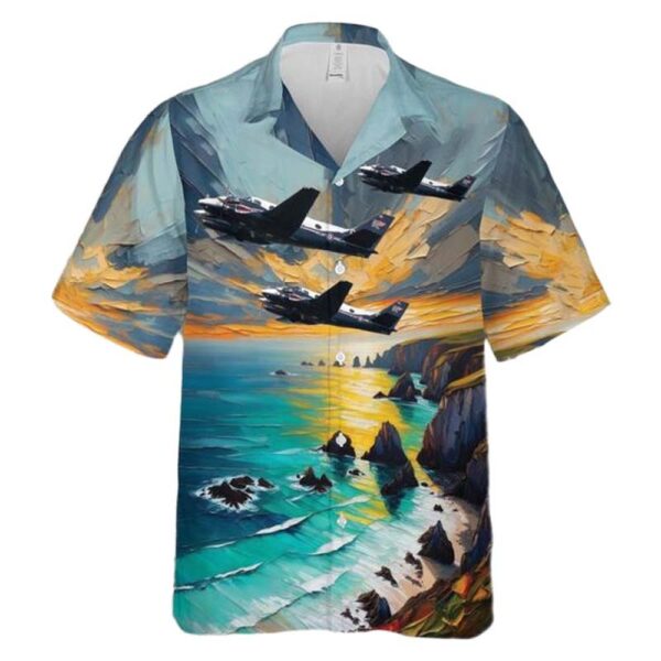RCAF Beechcraft C90B King Air Hawaiian Shirt Cheap RCAF Beechcraft C90B King Air Hawaiian Shirt Cheap