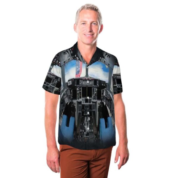 US Air Force Boeing C-17A Globemaster III Cockpit Hawaiian Shirt For Men And Women US Air Force Boeing C-17A Globemaster III Cockpit Hawaiian Shirt For Men And Women