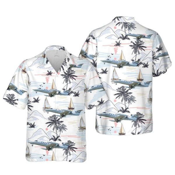 US Air Force Gates Learjet C-21A (35A) (cn 35A-529) Button Up Hawaiian Shirt US Air Force Gates Learjet C-21A (35A) (cn 35A-529) Button Up Hawaiian Shirt