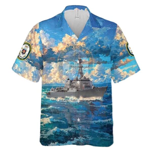 US Navy USS Michael Murphy (DDG-112) Hawaiian Shirt Cheap US Navy USS Michael Murphy (DDG-112) Hawaiian Shirt Cheap