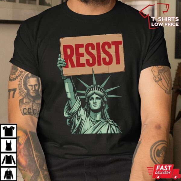 Liberal Resist T-Shirt For Activists Liberal Resist T-Shirt For Activists