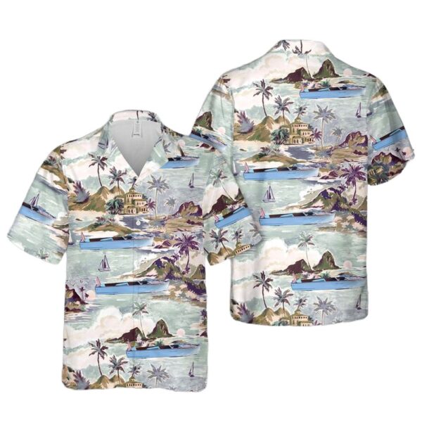 1946 Chris-Craft U22 Deluxe Sportsman Hawaiian Shirt Outfit 1946 Chris-Craft U22 Deluxe Sportsman Hawaiian Shirt Outfit