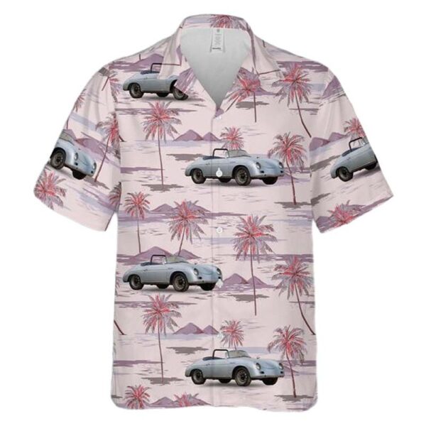 1957 Porsche 356 A Speedster Aloha Hawaiian Shirt