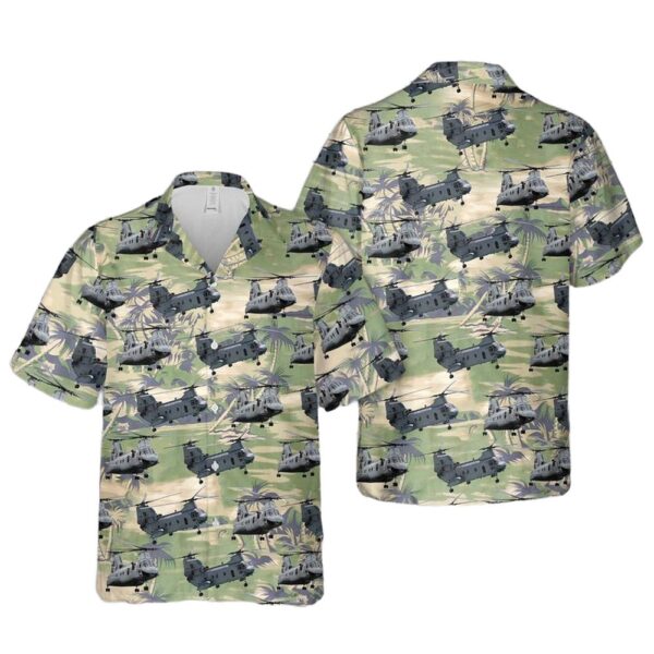 Boeing Vertol CH-46 Sea Knight Aloha Hawaiian Shirt Boeing Vertol CH-46 Sea Knight Aloha Hawaiian Shirt