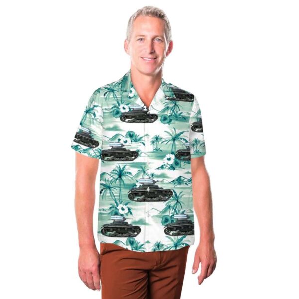 Finnish Light Tank Vickers 6-ton tank Hawaiian Shirt Outfit