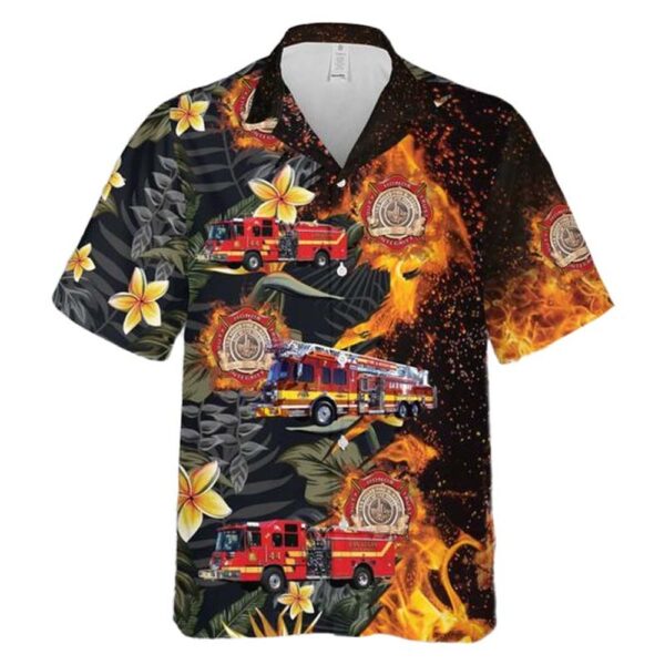 Las Vegas Fire & Rescue Aloha Hawaiian Shirt