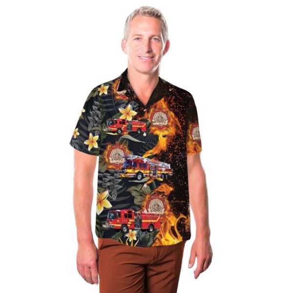 Las Vegas Fire & Rescue Aloha Hawaiian Shirt