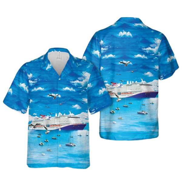 Mardi Gras Cruise Ship Hawaiian Shirt Cheap Mardi Gras Cruise Ship Hawaiian Shirt Cheap