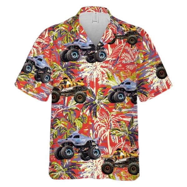 Monster Truck Shark Hawaiian Shirt Cheap Monster Truck Shark Hawaiian Shirt Cheap