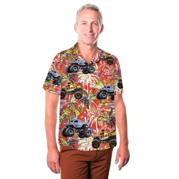 Monster Truck Shark Hawaiian Shirt Cheap Monster Truck Shark Hawaiian Shirt Cheap