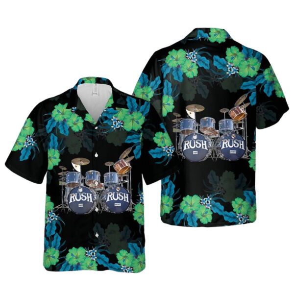 Neil Pearts Original RUSH Drum Set Hawaiian Shirt For Men And Women Neil Pearts Original RUSH Drum Set Hawaiian Shirt For Men And Women