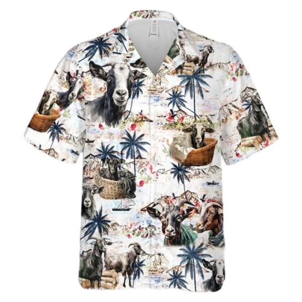 Nigerian Goat Hawaiian Shirt For Men And Women Nigerian Goat Hawaiian Shirt For Men And Women