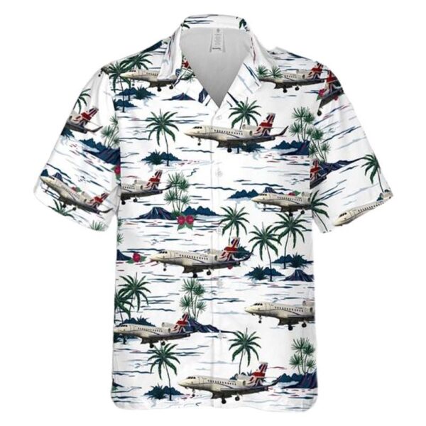 Royal Air Force (RAF) Dassault Falcon 900LX Hawaiian Shirt For Men And Women
