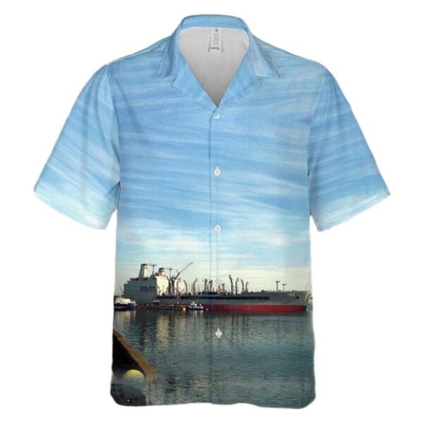 US Navy USNS Henry Eckford (T-AO-192) Hawaiian Shirt Outfit US Navy USNS Henry Eckford (T-AO-192) Hawaiian Shirt Outfit