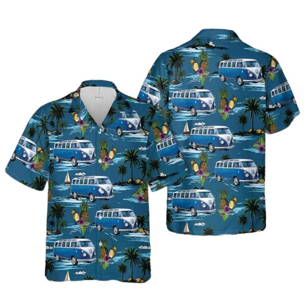 VW Typ 2 T1 Samba Bus Cheap Hawaiian Shirt VW Typ 2 T1 Samba Bus Cheap Hawaiian Shirt