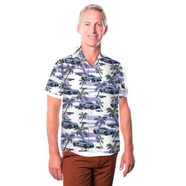 2023 Chevrolet Corvette Z06 Button Up Hawaiian Shirt