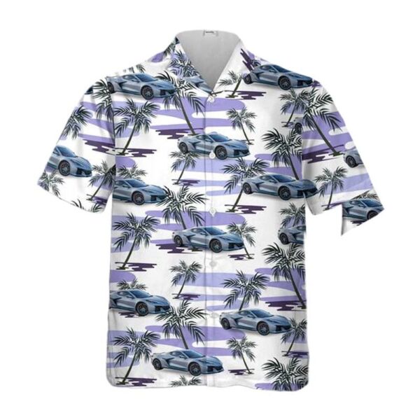 2023 Chevrolet Corvette Z06 Button Up Hawaiian Shirt