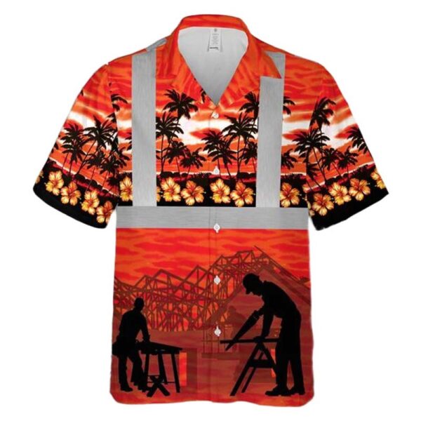 Carpenter Tropical Aloha Hawaiian Shirt