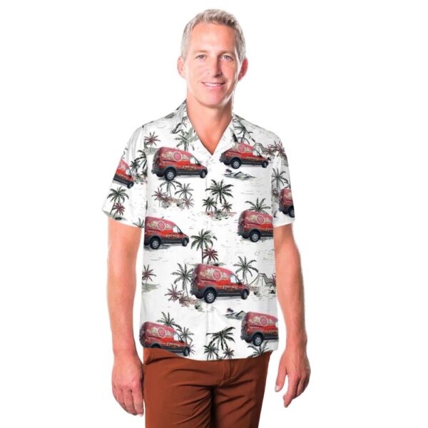 Firehouse Subs Transit Hawaiian Shirt Man