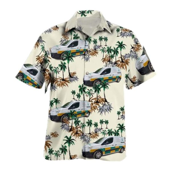 Hertfordshire UK One Stop Pet Services Button Up Hawaiian Shirt Hertfordshire UK One Stop Pet Services Button Up Hawaiian Shirt