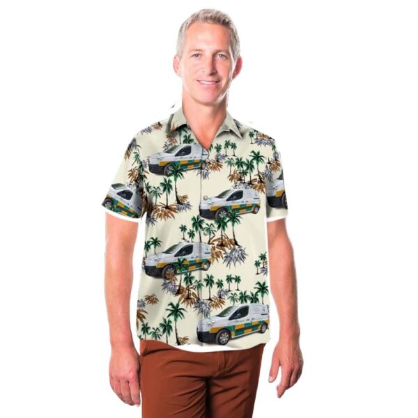 Hertfordshire UK One Stop Pet Services Button Up Hawaiian Shirt Hertfordshire UK One Stop Pet Services Button Up Hawaiian Shirt