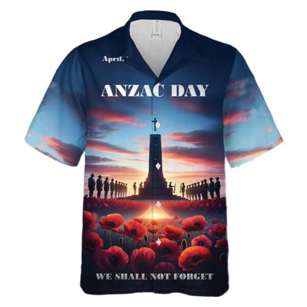 Honouring Anzac Day Hawaiian Shirt For Men And Women Honouring Anzac Day Hawaiian Shirt For Men And Women