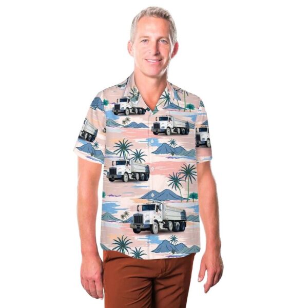 Miles Sand & Gravel Kenworth T800 Hawaiian Shirt For Men And Women